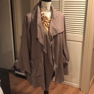 Marla lined topper with pockets & sweater